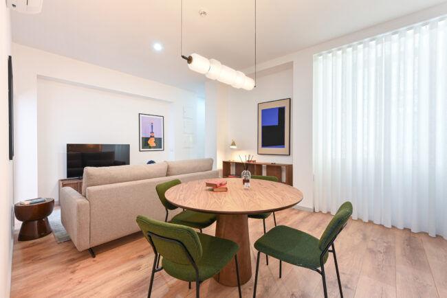 sala de estar em T2 no Porto